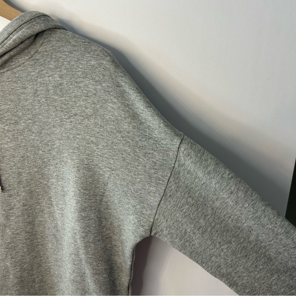 Miles(s) by Madewell Warmup Hoodie Sweatshirt in Light Heather Grey, Size XS - Picture 8 of 12